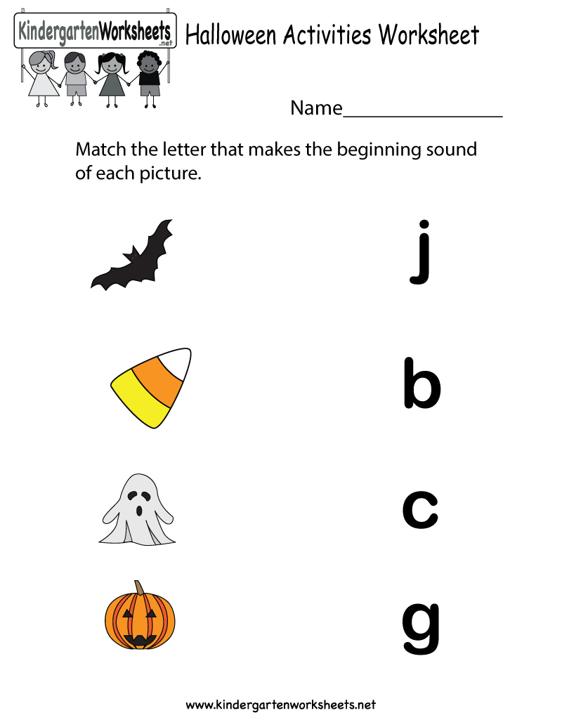 Preschool Activity Pages – With Stuff Also Printable Worksheets | Preschool Halloween Worksheets Printables