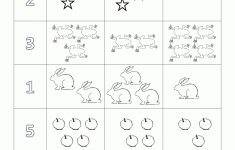 Preschool Math Worksheets - Matching To 5 | Free Printable Preschool Math Worksheets