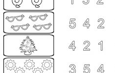 Preschool Worksheets | Kids Under 7: Preschool Counting Printables | Counting Printable Worksheets For Kindergarten
