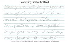 Print Cursive Worksheets Free Printable Bible Verses For Handwriting | Handwriting Names Printable Worksheets