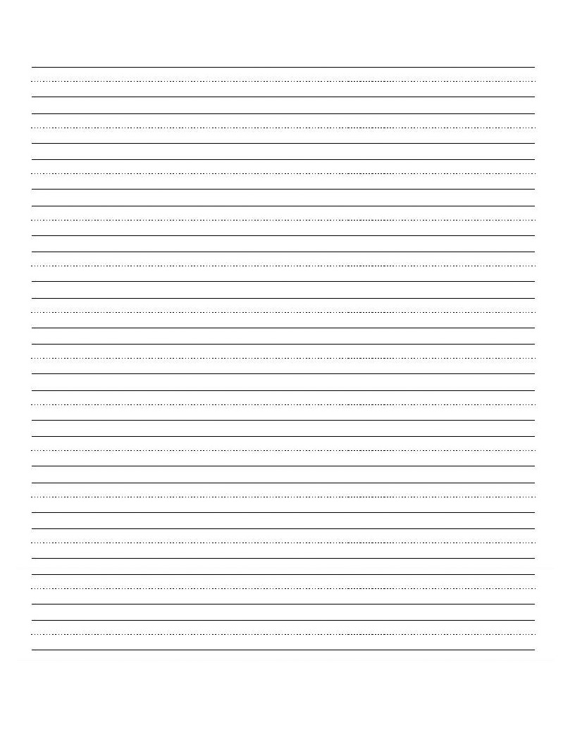 Printable Blank Writing Worksheet | Education | Cursive Writing | Printable Handwriting Worksheets
