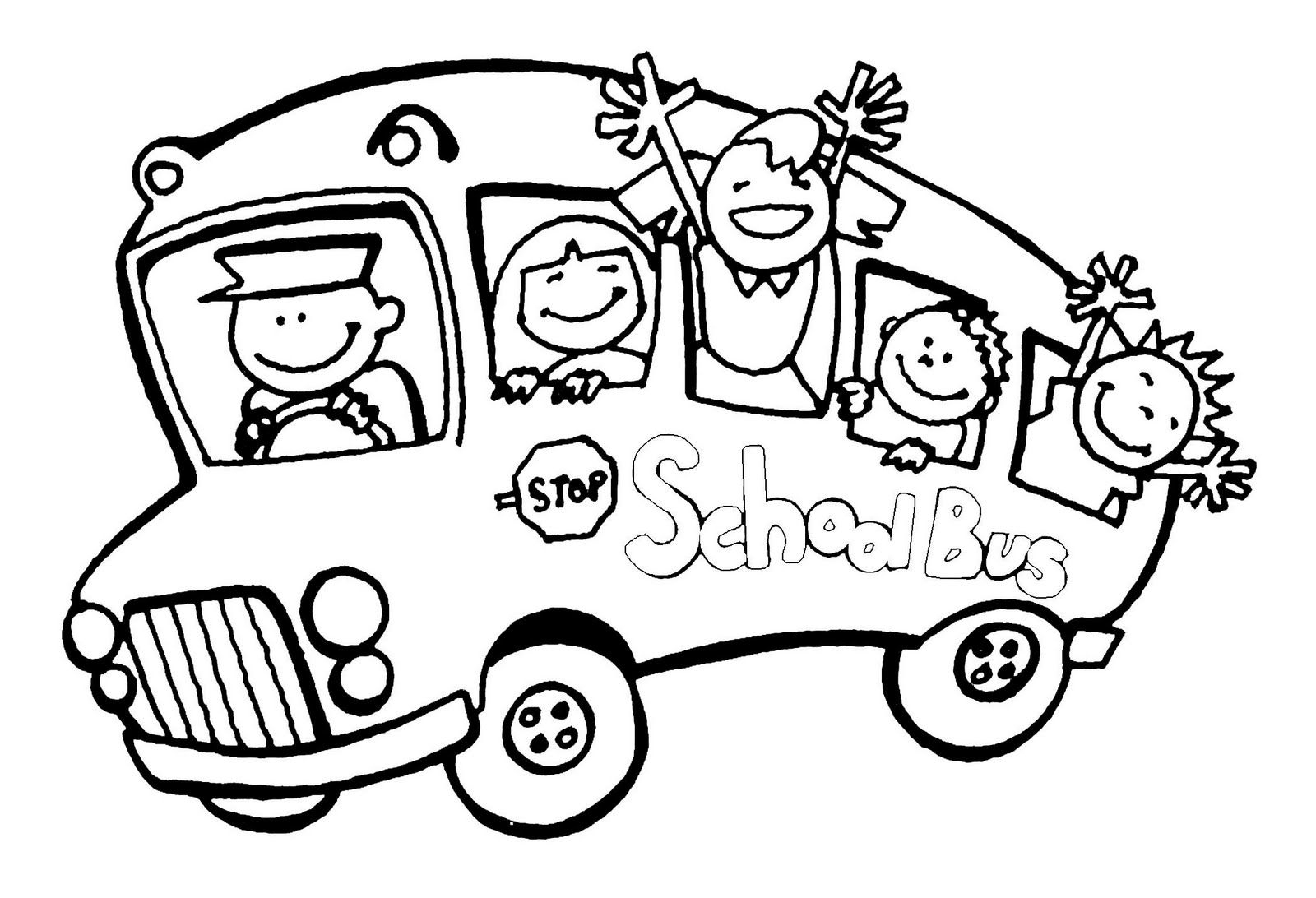 Printable Coloring Pages School Bus | Imbullyfree | Coloring For | Free Printable School Bus Safety Worksheets