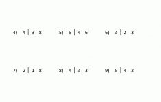 Printable Long Division Worksheets. With Remainders And Without | Printable Long Division Worksheets