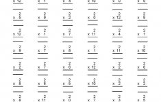 Printable Math Worksheets 3Rd Grade Multiplication Free Third - Free | Printable Math Worksheets 3Rd Grade Multiplication