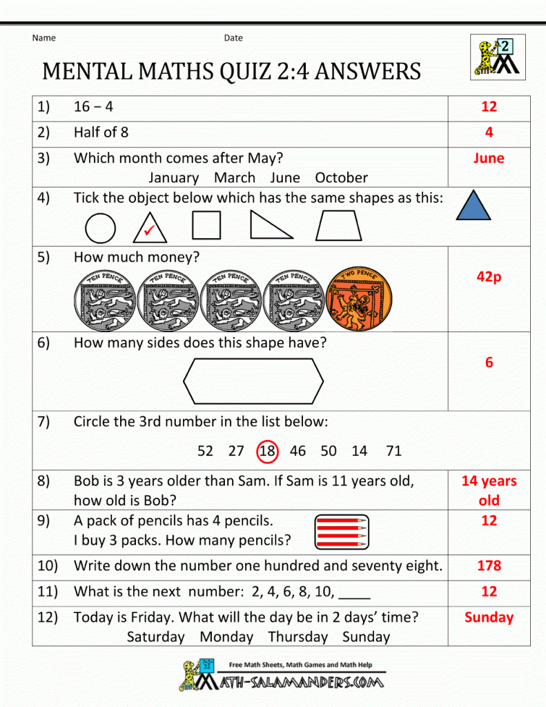 Printable Maths Worksheets Ks2 Lexia s Blog