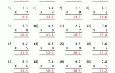 Printable Multiplication Sheets 5Th Grade | Free Printable 5Th Grade Math Worksheets