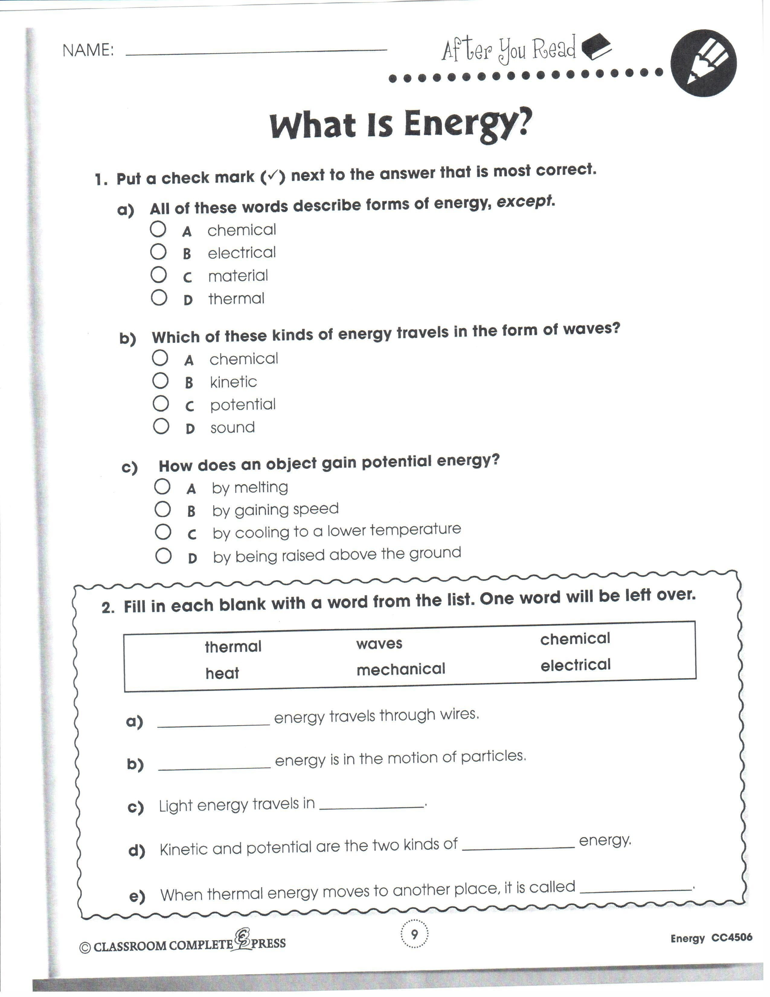 Printable Reading Comprehension Worksheets 7Th Grade | Free Printable Ela Worksheets