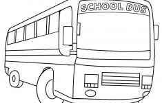Printable School Bus Coloring Page For Kids | Cool2Bkids | Free Printable School Bus Safety Worksheets