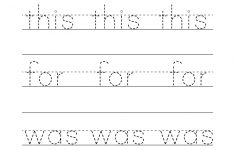 Printable Spelling Worksheet - Free Kindergarten English Worksheet | Printable Kindergarten Worksheets