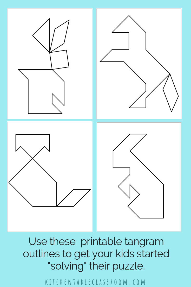 Printable Tangram Puzzles For Kids Printable Activities For Kids 