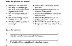 Question Forms: Trinity Grade 5 Worksheet - Free Esl Printable | Printable Worksheets For Grade 5