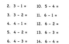 Quiz Subtraction Worksheet - Free Kindergarten Math Worksheet For | Free Printable Kindergarten Addition And Subtraction Worksheets