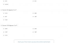 quiz worksheet celsius fahrenheit conversions study temperature conversion worksheets printable Quiz & Worksheet - Celsius & Fahrenheit Conversions | Study | Temperature Conversion Worksheets Printable