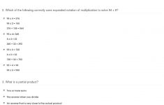 Quiz &amp; Worksheet - Expanded Notation Method For Multiplication | Free Printable Expanded Notation Worksheets