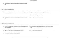 Quiz &amp; Worksheet - The Constellations | Study | Constellations Printable Worksheets