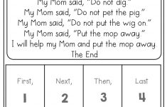 Read And Sequence! Simple Stories For Beginning And/or Struggling | Free Printable Sequencing Worksheets 2Nd Grade