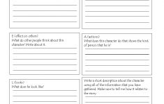 Reading Worksheets | Character Traits Worksheets | Printable Character Traits Worksheets
