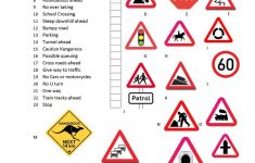 Road Signs Worksheet - Free Esl Printable Worksheets Madeteachers | Free Printable Traffic Signs Worksheets