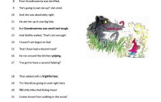 Roald Dahl - Poem - Little Red Riding Hood Worksheet - Free Esl | Little Red Riding Hood Worksheets Printable