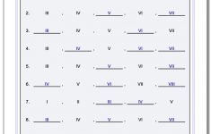 Roman Numerals | Printable Roman Numerals Worksheets