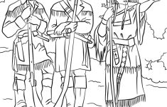 Sacagawea With Lewis And Clark Coloring Page | Free Printable | Lewis And Clark Printable Worksheets
