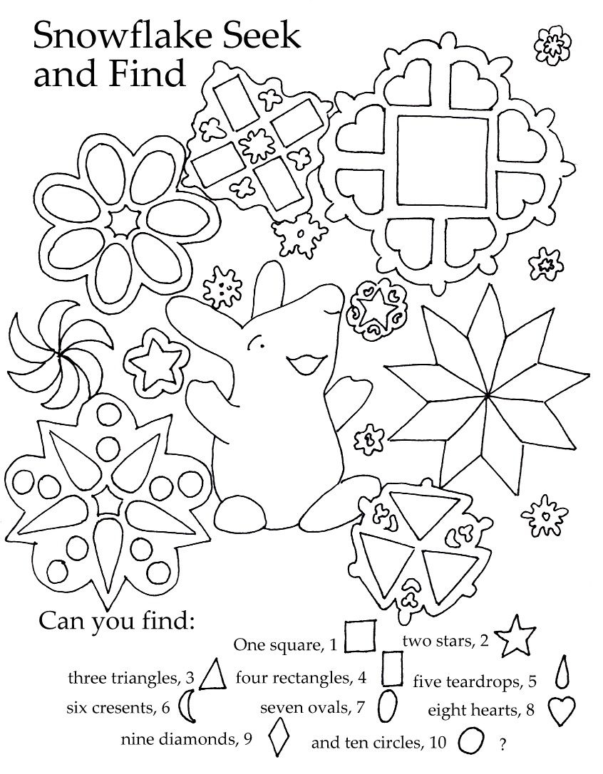 Free Printable Hidden Picture Puzzles For Kids Seek And Find 