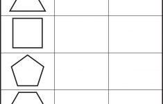 Sides And Corners – Number Of Sides – Number Of Corners – Triangle | Polygon Shapes Printable Worksheets