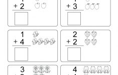 Simple Addition Worksheet - Free Kindergarten Math Worksheet For | Simple Addition Worksheets Printable