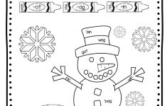 Snowman Math And Reading Activities - Winter Worksheets | Snowman Worksheet Printables