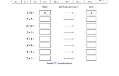 Solve, Then Decode: Arithmetic Worksheets - Enchantedlearning | Printable Decoding Worksheets