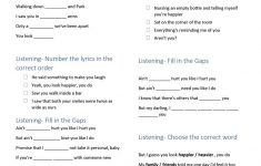 Song Happiered Sheeran Worksheet - Free Esl Printable Worksheets | Happiness Printable Worksheets
