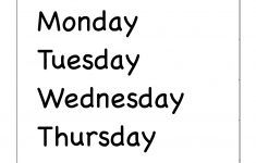 Spelling – Days Of The Week / Free Printable Worksheets – Worksheetfun | Days Of The Week Printable Worksheets
