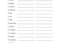 Spelling Worksheets | Fifth Grade Spelling Worksheets – Free | Free Printable Spelling Worksheets