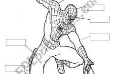 Spiderman Body Parts - Esl Worksheetsarajbigg87 | Spiderman Worksheets Free Printables