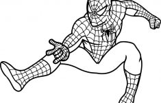 Spiderman Coloring Pages Free – With What Colour Is Spider Man Also | Spiderman Worksheets Free Printables