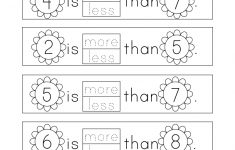 Spring Math Worksheet – Free Kindergarten Seasonal Worksheet For Kids | Free Printable Math Worksheets For Kindergarten