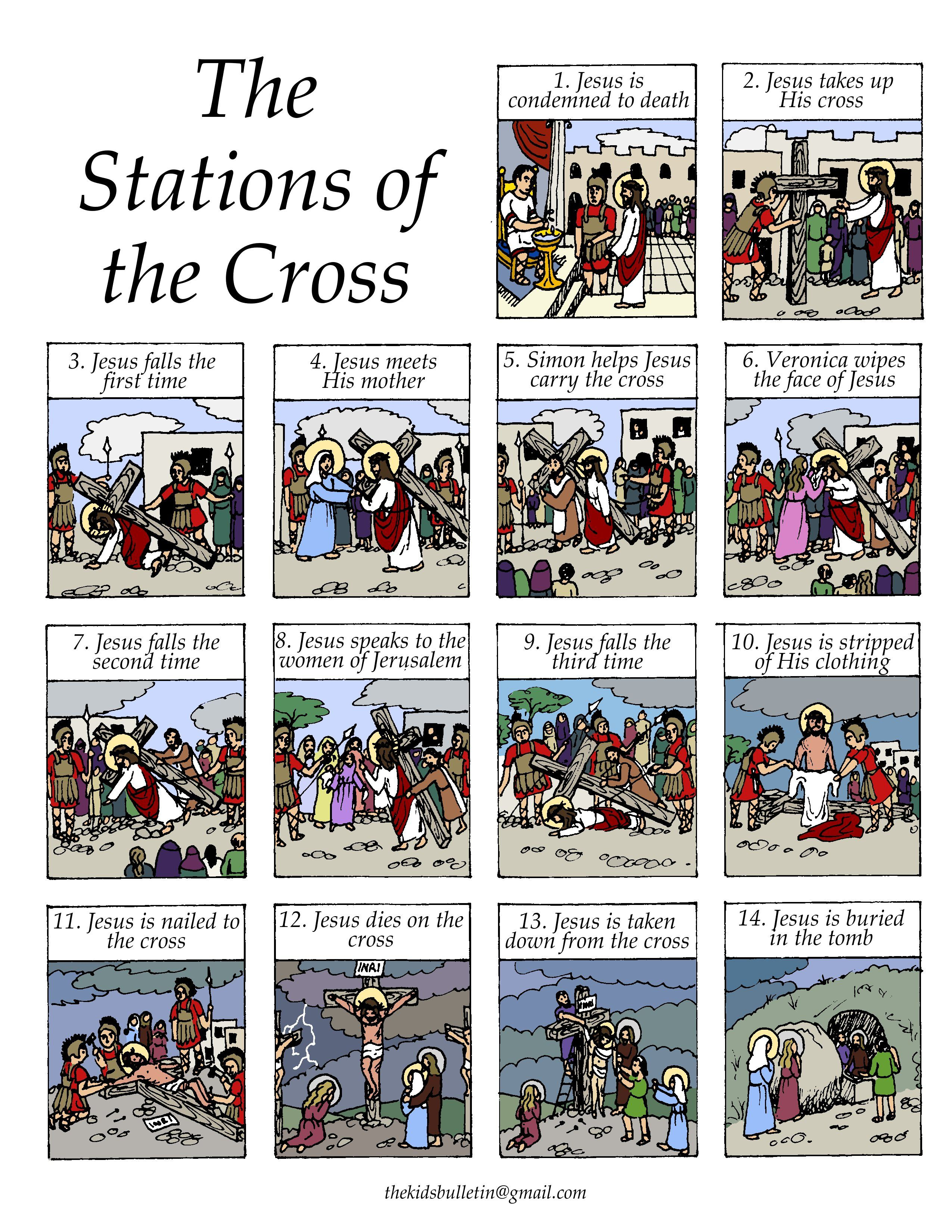 Stations Of The Cross Printable