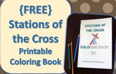 Stations Of The Cross Printable Coloring Book {Free} - Drawn2Bcreative | Stations Of The Cross Printable Worksheets