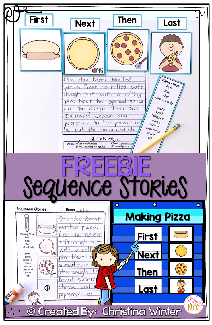 Story Retell And Sequence Writing | Elementary Writing Tips And | Free Printable Sequencing Worksheets 2Nd Grade