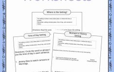 Story Setting Examples, Definition &amp; Worksheets For Kids | Free Printable Literary Elements Worksheets
