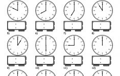 Telling Time Worksheets - Google Search | L'heure | Pinterest - Free | Free Printable Time Worksheets For Kindergarten