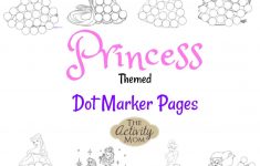 The Activity Mom - Princess Dot Marker Pages (Printable) - The | The Printable Princess Worksheets