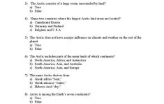 The Arctic Region Printable Free Worksheet Pdf0001 | Geography | Free Printable Geography Worksheets