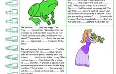 The Frog Prince Worksheet - Free Esl Printable Worksheets Made | The Frog Prince Worksheets Printable