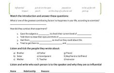 The Science Of Happiness Worksheet - Free Esl Printable Worksheets | Happiness Printable Worksheets
