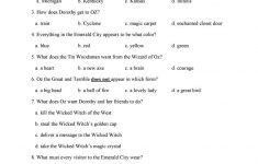 The Wizard Of Oz Worksheet - Free Esl Printable Worksheets Made | The Wizard Of Oz Printable Worksheets
