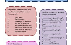 There Was / There Were Worksheet - Free Esl Printable Worksheets | There Was There Were Printable Worksheets