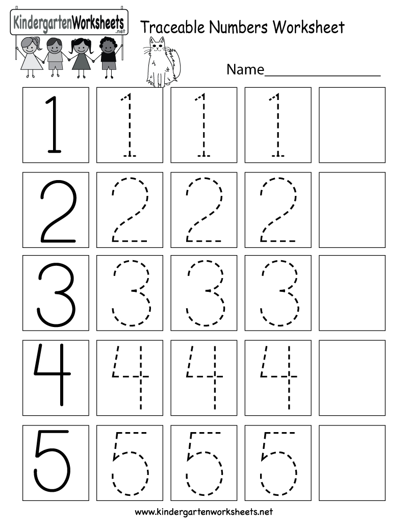 This Is A Numbers Tracing Worksheet For Preschoolers Or | Printable Number Tracing Worksheets