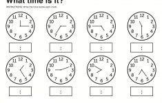 Time Elapsed Worksheets To Print | Kids Worksheets Printable | Learn To Tell The Time Printable Worksheets