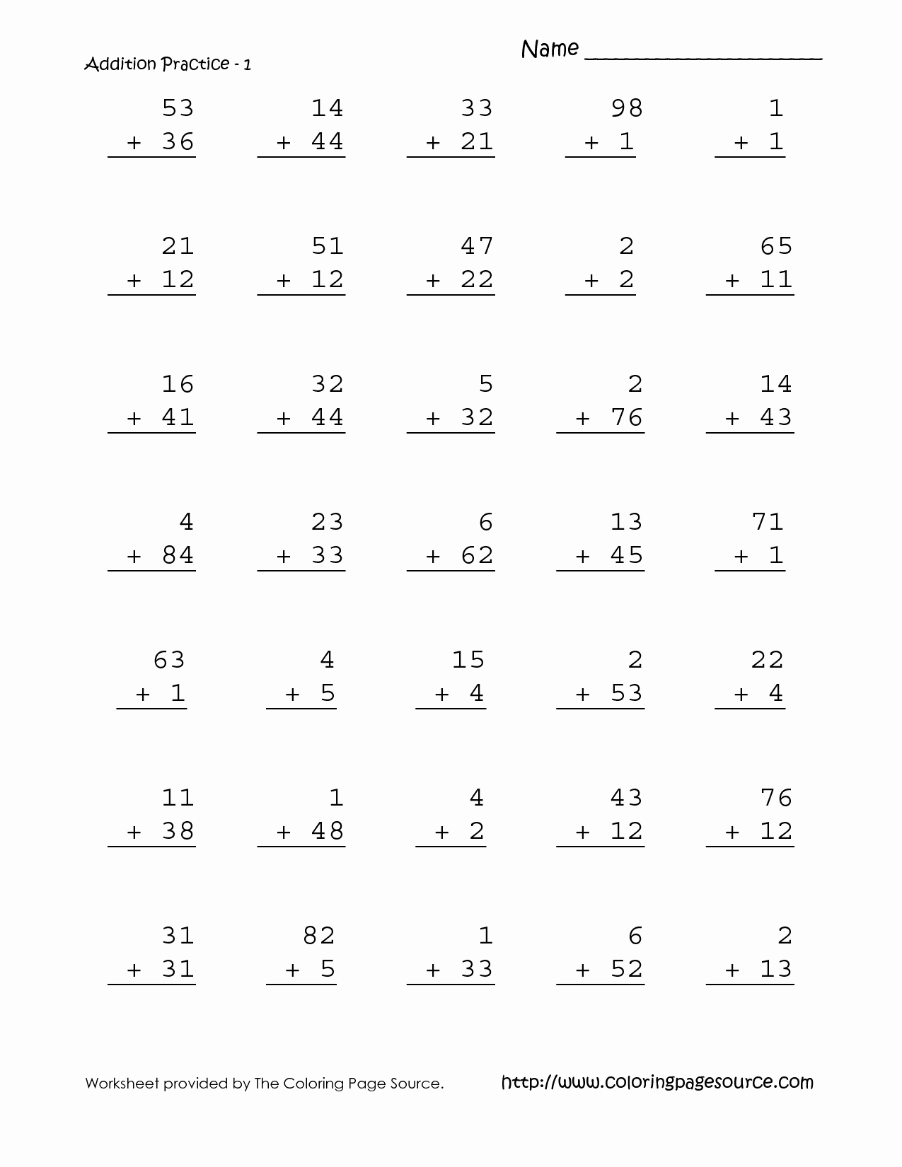 Timed Math Sheets For Minute Math Worksheets 3Rd Grade Printable | Printable Timed Math Worksheets